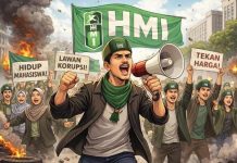 Mencari Api di Sekretariat HMI yang Kian Redup FOTO: Ilustrasi aksi unjuk rasa oleh HMI (undefined)