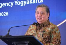 Airlangga Jadi Keynote Speech di Indonesia Economic Outlook 2026 Digelar PP Muhammadiyah FOTO: Menko Airlangga Hadiri 'Indonesia Economic Outlook 2026', yang dilaksanakan oleh Majelis Ekonomi Dan Bisnis Pengurus Pusat (PP) Muhammadiyah, di Yogyakarta. (Dok. Airlangga)