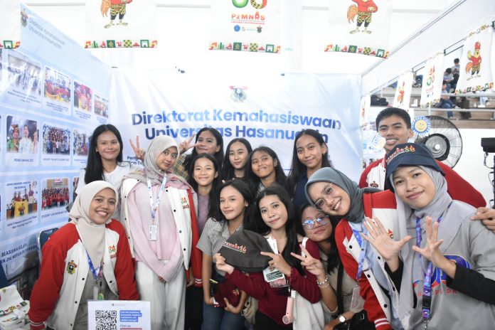 FOTO: Berbagai informasi seluk-beluk perkuliahan di Universitas Hasanuddin tersaji pada ajang Unhas Open Day 2026, di JK Arenatorium Kampus Tamalanrea, Sabtu (7/2).