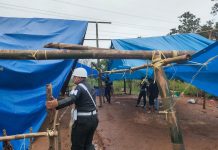 Arena Judi Sabung Ayam di Pattallassang Gowa Digrebek POMDAM XIV/Hasanuddin FOTO: Denpom Kodam XIV/Hasanuddin melakukan penggrebekan aktivitas sabung ayam di Dusun Biringromang, Desa Panaikang, Kecamatan Pattallassang, Kabupaten Gowa pada Minggu 8 Februari 2026 sekitar pukul 15.50 WITA. (Istimewa)