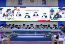 Pidato Penerimaan Empat Guru Besar Unhas: Bahas Kemiskinan, Human Capital, FOMO, Hingga Layanan Kesehatan FOTO: Pengukuhan anggota baru Dewan Guru Besar, empat guru besar Unhas menyampaikan Pidato Penerimaan di hadapan Rapat Paripurna Senat Akademik terbatas, Selasa (10/02).
