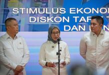 Jelang Puasa Ramadan dan Idulfitri, Pemerintah Luncurkan Paket Stimulus Ekonomi I-2026 FOTO: Menteri Kabinet Merah Putih menyampaikan keterangan pers terkait Paket Stimulus Ekonomi 1-2026 menjelang bulan Ramadan dan libur Idulfitri 2026 di Stasiun Gambir, Jakarta, Selasa, 10 Februari 2026. (Foto: HIM)