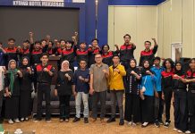 GAM Periode 2025–2027 Resmi Dilantik, Siap Perkuat Pilar Perubahan Sosial di Makassar FOTO: Komando Pusat Gerakan Aktivis Mahasiswa periode 2025-2027 resmi dilantik di Hotel Kyriad Haka Makassar, Jl. H.I.A SALEH DG TOMPO No 2, Makassar, Jum'at (13/02/26) malam.