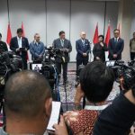 Menko Airlangga: Pemerintah Menargetkan Pertumbuhan ekonomi 5,4% dengan Potensi Hingga 5,6 Persen FOTO: Menteri Koordinator Bidang Perekonomian, Airlangga Hartarto saat memberikan keterangan pers usai acara 'Indonesia Economic Outlook (IEO) 2026', di Wisma Danantara, Jakarta. Jumat malam (13/2/2026). (Dok. Airlangga)
