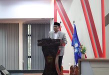 Keunggulan Universitas Dewasa Ini Ditentukan oleh Kekuatan dalam Kolaborasi Riset FOTO: Ketua LPPM Unhas, Prof. dr. Muh. Nasrum Massi, Ph.D., Sp.MK(K)