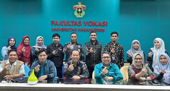 FOTO: Fakultas Vokasi Universitas Hasanuddin menerima kunjungan resmi Tim Balai Besar Pengembangan Penjaminan Mutu Pendidikan Vokasi Kelautan, Perikanan, Teknologi Informasi dan Komunikasi (BPPMPV KPTK)