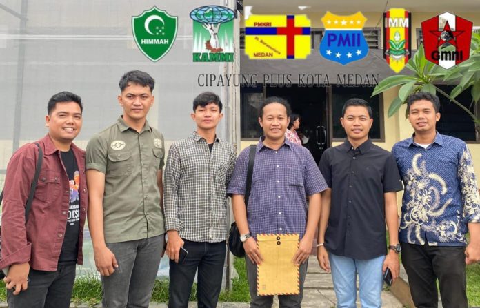 FOTO: Aliansi Cipayung Plus Kota Medan (KAMMI, PMII, PMKRI, HIMMAH, IMM, dan GMNI) akan menggelar aksi unjuk rasa. 