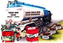 BBM Bakal Langka Dampak Perang di Timur Tengah, Jaringan Mafia Solar di SPBU Ulugalung Wajo Bebas Beraksi FOTO: Ilustrasi Tangki BBM Ilegal. (Istimewa)
