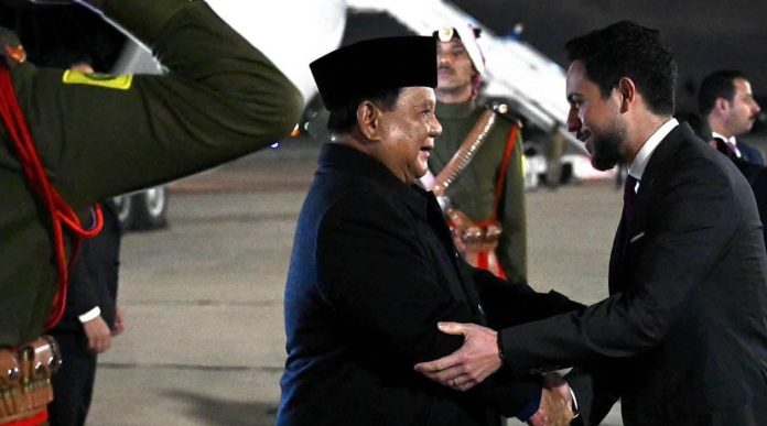 FOTO: Dalam kunjungan resmi di Yordania pada Rabu (25/2), Presiden Prabowo Subianto melakukan pertemuan bilateral dengan Raja Yordania, Yang Mulia Abdullah II, di Amman. (Dok Seskab)