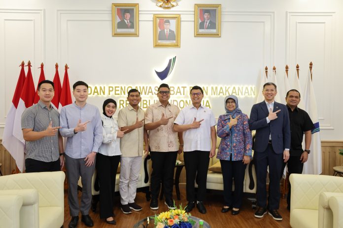 FOTO: Wakil Ketua MPR RI, Abcandra Muhammad Akbar Supratman, menyambangi Kantor Pusat Badan Pengawas Obat dan Makanan di kawasan Percetakan Negara, Jakarta, dalam rangka silaturahmi sekaligus membahas berbagai isu strategis kebangsaan di sektor obat, makanan, dan kosmetik.