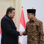 Presiden RI Sampaikan Belasungkawa atas Wafatnya Pemimpin Tertinggi Iran, Ayatollah Ali Khamenei FOTO: Duta Besar Republik Islam Iran untuk Indonesia Mohammad Boroujerdi dan Menteri Luar Negeri (Menlu), Sugiono di Jakarta. (Dok Seskab)