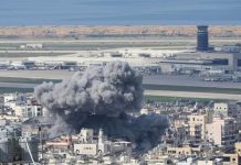 AS dan Israel Tingkatkan Intensitas Serangan Udara FOTO: Kondisi kota di negara Republik IsIam Iran usai dibombardir Israel. (Dok. China Xinhua news)