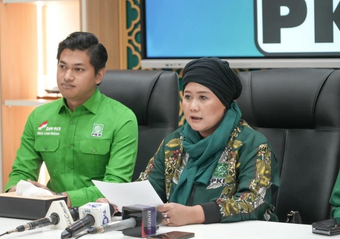 FOTO: Ketua Departemen Luar Negeri dan Kerja Sama Internasional DPP PKB, Luluk Nurhamidah. (Dok via akun Facebook DPP PKB)