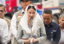 Wamendag Hadiri Pelepasan Ekspor Beras Befood Nusantara ke Arab Saudi FOTO: Wakil Menteri Perdagangan (Wamendag), Dyah Roro Esti bersama Menteri Pertanian, Andi Amran Sulaiman melepas ekspor beras "Befood Nusantara" ke Arab Saudi yang berlangsung di Jakarta, Rabu 4 Maret 2026. (Dok Kemendag)