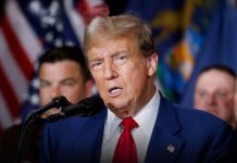 Ali Larijani Tegaskan Trump Harus Membayar Harga atas Kematian Khamenei: Nyawa Diganti Nyawa FOTO: Presiden AS Donald Trump (sumber media sosial)