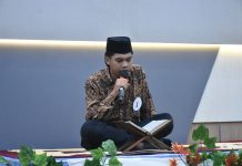 MTQM Unhas 2026 Resmi Dibuka, Diikuti 222 Finalis dari Berbagai Fakultas FOTO: Salah satu peserta Musabaqah Tilawatil Quran Mahasiswa (MTQM) Tahun 2026 yang berlangsung selama dua hari, Kamis–Jumat, 5–6 Maret 2026.