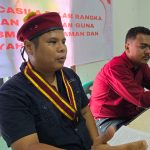 PMKRI Komisariat Sumut Gelar Diskusi Kebangsaan FOTO: Ketua PMKRI Komisariat Daerah Sumut-NAD Sintong Sinaga.