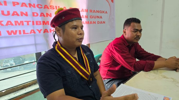FOTO: Ketua PMKRI Komisariat Daerah Sumut-NAD Sintong Sinaga.
