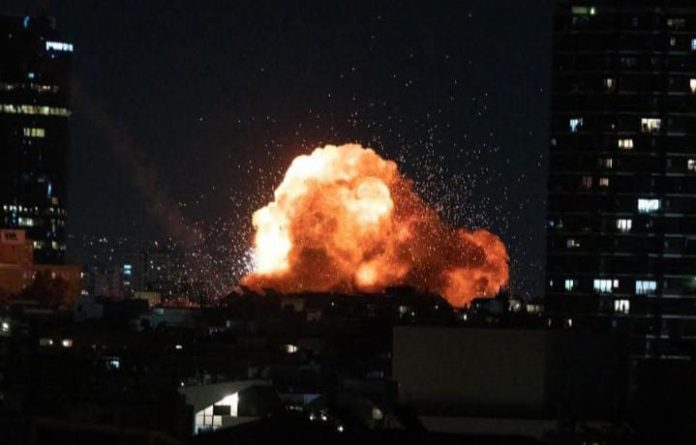 FOTO: Serangan Israel ke kota Teheran Iran (Properti: China Xinhua News)