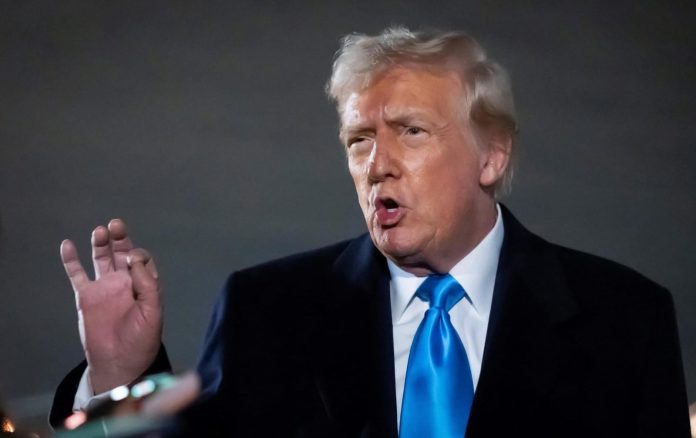 FOTO: Presiden AS, Donald Trump. (Dok. Sumber China Xinhua News)