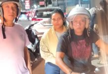 Karang Taruna Makassar Amankan Pelaku Pesan Parcel Secara Online: Pelaku Wanita Dewasa FOTO: Pengurus Karang Taruna Makassar mengamankan seorang wanita dewasa pelaku penipuan pesanan parcel secara online. (Istimewa)