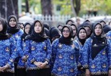 Menjaga Stabilitas Fiskal, Tahun 2027 Pemprov Sulsel Bakal Rumahkan PPPK FOTO: Pelantikan Pegawai Pemerintah dengan Perjanjian Kerja atau PPPK Pemprov Sulawesi Selatan. (Dok. Pemprov Sulsel)