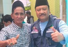 Gus Ipul Pimpin Persiapan Muktamar NU 2026, Konbes dan Munas Jadi Pemanasan FOTO: Kanan sesepuh GP Ansor Sulawesi Selatan, H. Drs Makmur Idrus Assegaf dan Sekretaris Jenderal Pengurus Besar Nahdlatul Ulama, Saifullah Yusuf.