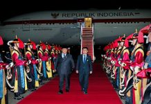 Presiden Prabowo Tiba di Seoul, Disambut Hangat dan Penuh Kebanggaan oleh Diaspora Indonesia FOTO: Presiden Prabowo Subianto tiba di Seoul, Republik Korea, pada Selasa malam, 31 Maret 2026. (Dok.seskab)