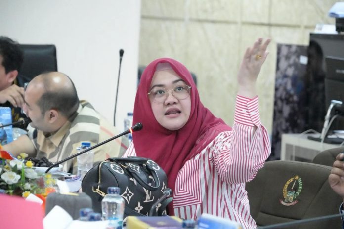 FOTO: Anggota Fraksi Partai Gerindra Sulawesi Selatan (Sulsel), Vonny Ameliani. (Dok Pribadi Vonny Ameliani)