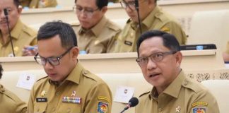Selalu Rugi: Mendagri Siapkan UU Khusus BUMD, Tito: Diawasi Langsung Dirjen Kemendagri FOTO: Menteri Dalam Negeri Tito Karnavian rapat kerja bersama Komisi II DPR RI. (Dok Kemendagri)