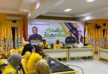 Musda Golkar Sulsel ke XI Siap Digelar FOTO: Panitia Penyelenggara Musyawarah Daerah (Musda) Partai Golkar Sulawesi Selatan (Sulsel) Ke-XI telah resmi terbentuk. Hal ini disampaikan dalam rapat perdana yang berlangsung di Sekretariat DPD I Partai Golkar Sulsel, Jalan Ammana Gappa, Kota Makassar. Rabu (1/4/2026)