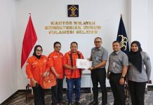 Partai Gerakan Rakyat Sulsel Mulai Langkah Administratif, Konsultasi SKT di Kanwil Kemenkum FOTO: Dewan Pimpinan Wilayah (DPW) Partai Gerakan Rakyat (PGR) Sulawesi Selatan upaya memperoleh legalitas resmi sebagai partai politik Kantor Wilayah Kementerian Hukum Sulawesi Selatan, Senin (6/4/2026).
