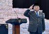 Pemerintah Dinilai sedang Membalik Arah Desentralisasi Fiskal yang Menjadi Fondasi Otonomi Daerah FOTO: Presiden Prabowo Subianto menyaksikan secara langsung penyerahan hasil sitaan uang negara sebesar Rp11,4 triliun oleh Kejaksaan Agung kepada negara, yang berasal dari denda administratif sektor kehutanan, PNBP tindak pidana korupsi, serta setoran pajak, di Kejaksaan Agung, pada Jumat (10/4/2026). (Dok Seskab)