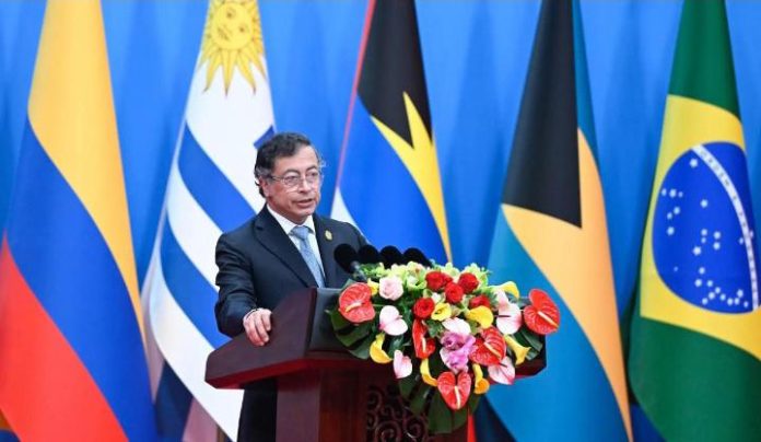 FOTO: Menteri Perdagangan Kolombia, Diana Morales. (Dok China Xinhua News)