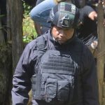 Anggota DPR RI Tinjau Lokasi Insiden Tewasnya Seorang Anak Akibat Luka Tembak di Distrik Sinak FOTO: Yan Permenas Mandenas saat meninjau lokasi tewasnya seorang anak akibat luka tembak di Kampung Jigiunggi, Distrik Sinak, Kabupaten Intan Jaya Papua Tengah. (Dokumen dari akun media sosial milik Yan Permenas Mandenas)