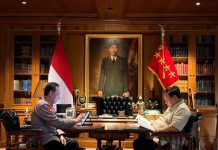 Kapolri Temui Presiden di Hambalang, Ada Apa? FOTO: Presiden Prabowo Subianto memanggil Kapolri Jenderal Polisi Listyo Sigit Prabowo di kediaman Hambalang, Jumat, 24 April 2026. (Dok. Seskab)