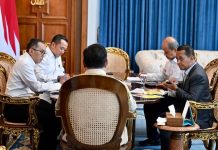 Presiden Prabowo Panggil Menteri ESDM, Pastikan Stabilitas Energi Nasional di Tengah Geopolitik Global FOTO: Presiden Prabowo Subianto memanggil Menteri Energi dan Sumber Daya Mineral (ESDM) Bahlil Lahadalia di Istana Merdeka, Jakarta, Senin (27/04/2026). (Sumber: BPMI Setpres)
