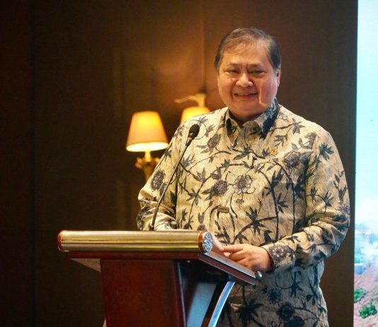 Menko Airlangga Hadiri Rakernas KEK Triwulan I di Jakarta FOTO: Menteri Bidang Perekonomian (Menko), Airlangga Hartarto menghadiri acara rapat kerja Nasional (Rakernas), Kawasan Ekonomi Khusus (KEK) Triwulan I di Jakarta. (Dok Kemenko Perekonomian)