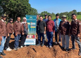 PT BSB Bangun Rumah Subsidi Program 3 Juta Rumah Prabowo, Dahlan: Tanpa DP, Cicilan Rp1 Juta/Bulan FOTO: PT. Bayao Sukses Bersama (BSB) saat melakukan peletakan batu pertama pembangunan perumahan subsidi program Presiden Prabowo di Moncongloe Bulu, Kecamatan Moncongloe, Kabupaten Maros, Sulawesi Selatan. Hari ini Rabu 15 April 2026.