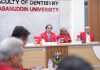 Unhas Tegas Jaga Integritas UTBK SNBT 2026, Perketat Pengawasan dan Antisipasi Kecurangan FOTO: Rektor Unhas, Prof. Dr. Ir. Jamaluddin Jompa, M.Sc, dalam Konferensi Pers Pelaksanaan UTBK SNBT 2026 yang berlangsung di Ruang Senat FKG, Universitas Hasanuddin, Kampus Tamalanrea, Selasa (21/4).