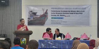 Ilmu Kelautan Unhas Gelar Abdimas di Desa Palipi Soreang Kabupaten Majene FOTO: Departemen Ilmu Kelautan Universitas Hasanuddin menggelar kegiatan pengabdian kepada masyarakat di Desa Palipi Soreang Kabupaten Majene, Sabtu (25/4).