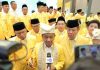 Dua Nama ‘Dikunci’ DPP, Antara IAS dan Andi Ina Siapa Bakal Terima Rekomendasi Jadi Ketua Golkar Sulsel? FOTO: Ketua Umum DPP Golkar, Bahlil Lahadalia, saat memberikan keterangan persnya pada kesempatan lainnya. (Dok via media sosial)