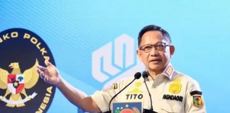 Mendagri Minta Pemda Bentuk dan Kembali Mengaktifkan Tim TPKS FOTO: Menteri Dalam Negeri (Mendagri), Tito Karnavian menghadiri pertemuan kepala daerah di wilayah Maluku dan Nusa Tenggara di Ballroom Merumatta Senggigi Lombok, Kabupaten Lombok Barat, Nusa Tenggara Barat (NTB). Selasa,(19/5/2026). (Dok. Kemendagri)