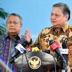 Per 1 Juni 2026: Ekspor Batu Bara dan Kelapa Sawit Lewat Pintu PT DSI FOTO: Menteri Koordinator (Menko) Bidang Perekonomian, Airlangga Hartarto saat memberikan keterangan pers pada kesempatan lainnya. (Dok Seskab)