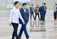 Sujiwo Tedjo Sebut Kedudukan Teddy Setara Perdana Menteri FOTO: Wakil Presiden RI, Gibran Rakabuming Raka dan Sekertaris Kabinet Teddy Indra Wijaya. (Dok Seskab)