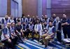 Walk Out dari Mubes, IKAFE Ingin IKA Unhas Lebih Berdampak FOTO: Delegasi Ikafe Unhas usai melakukan aksi walk-out di Mubes IKA Unhas 1-3 Mei 2026 di Hotel Four Point - Makassar.