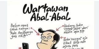 Cara Mempermalukan Wartawan Abal-abal Berkedok Liputan Demi “Amplop”, Jangan Berikan Ruang FOTO: Ilustrasi Wartawan abal-abal. (Istimewa)