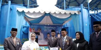 Janji Transparansi Naili Trisal dalam Seleksi Direksi PAM-TM Palopo Dinantikan Publik FOTO: Walikota Palopo Naili Trisal saat Menghadiri HUT PAM-TM
