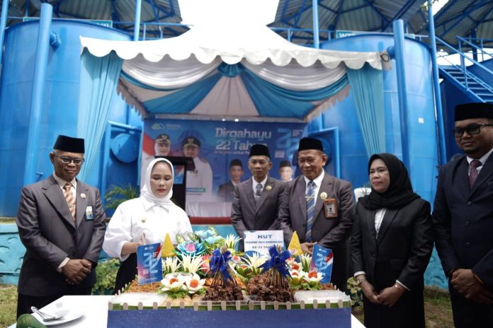 FOTO: Walikota Palopo Naili Trisal saat Menghadiri HUT PAM-TM