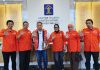 Sah! Partai Gerakan Rakyat Sulsel Resmi Kantongi SKT Kanwil Kemenkum Sulsel FOTO: Dewan Pimpinan Wilayah (DPW) Partai Gerakan Rakyat (PGR) Sulawesi Selatan resmi mengantongi Surat Keterangan Terdaftar (SKT) dari Kantor Wilayah Kementerian Hukum Provinsi Sulawesi Selatan, Selasa (5/5/2026).